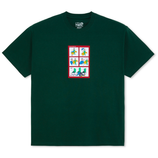 Safety On Board T-shirt Dark Green