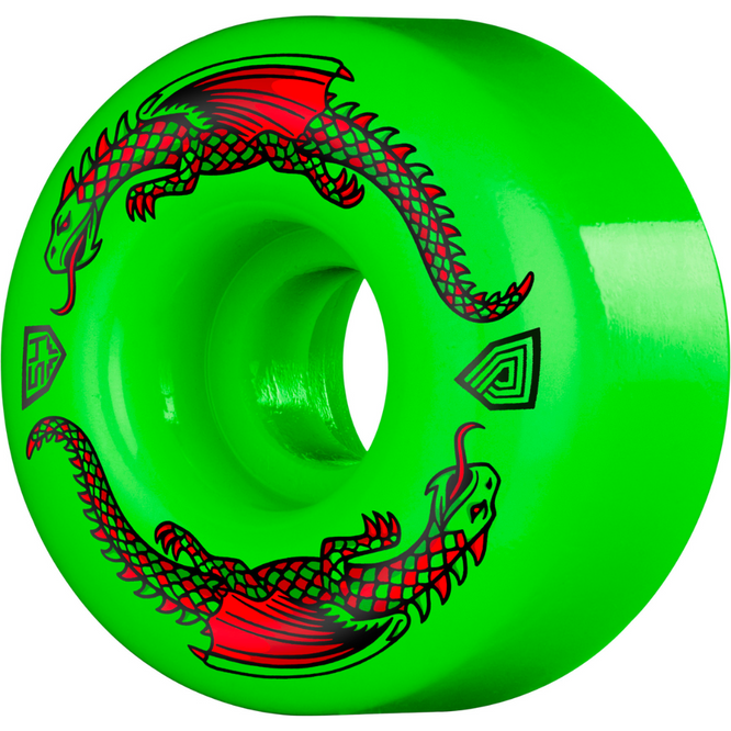 Dragon Formula Green 54mm 93a Skateboard Wheels