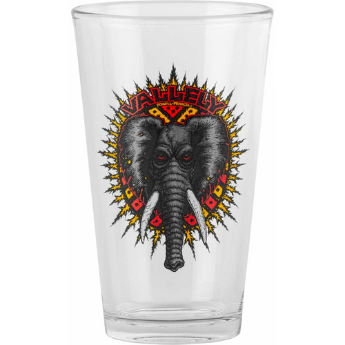 Mike Vallely Elephant Pint Glass