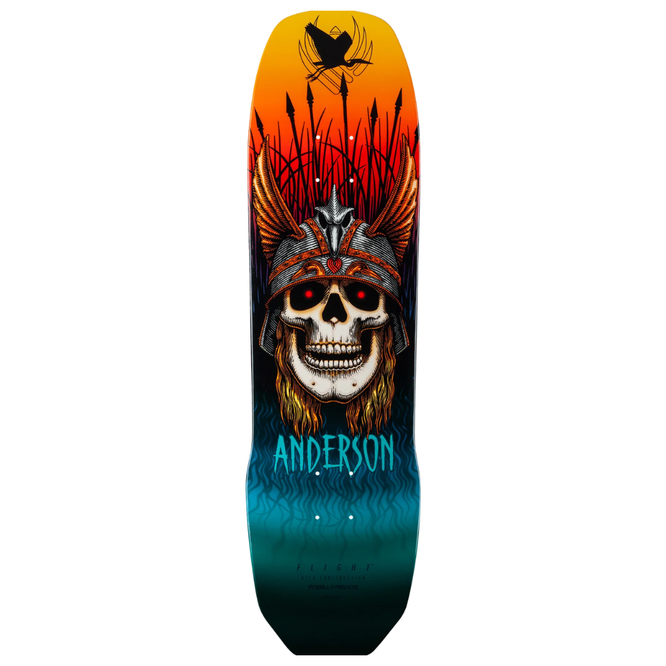 Powell Peralta Flight Pro Shape 289 Andy Anderson Heron 8.5" Skateboard Deck
