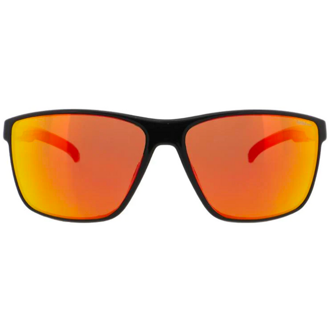 DRIFT 004P Sunglasses Black/Red Mirror