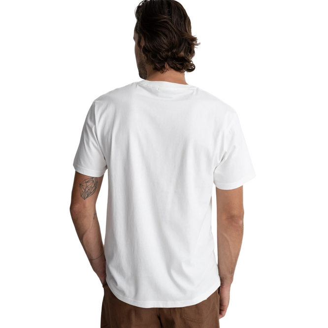 Classic Brand T-shirt Vintage White