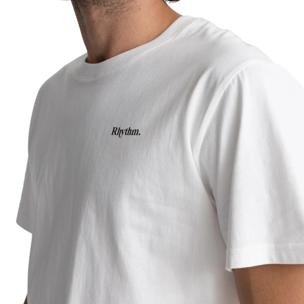 Classic Brand T-shirt Vintage White