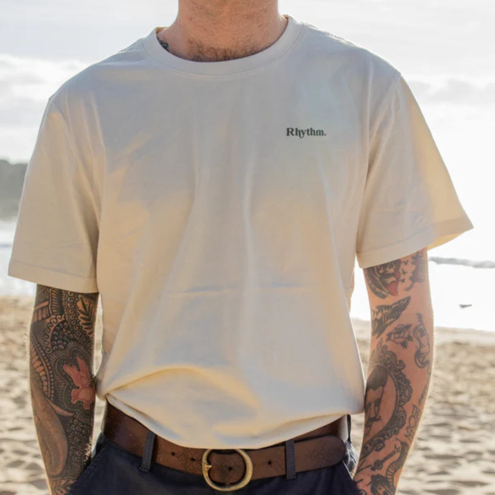 Classic Brand T-shirt Vintage White