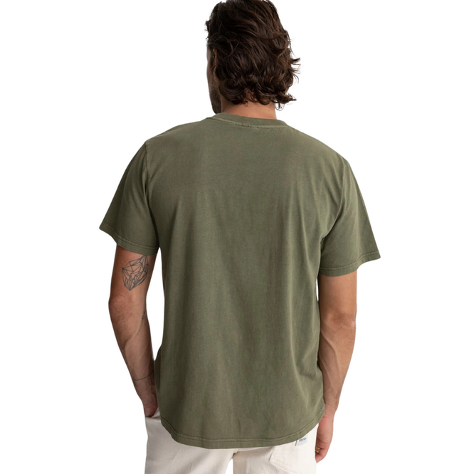 T-shirt Vintage classique Olive