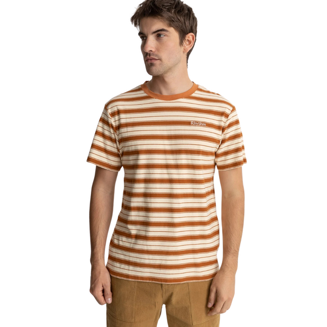 Everyday Stripe T-shirt Cedar