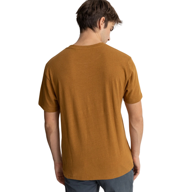 Linen T-shirt Tobacco
