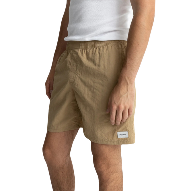 Mod Sport Jam Shorts Camel