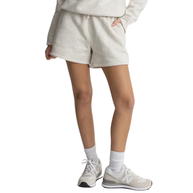 Womens Palma Fleece Shorts Grey Marle