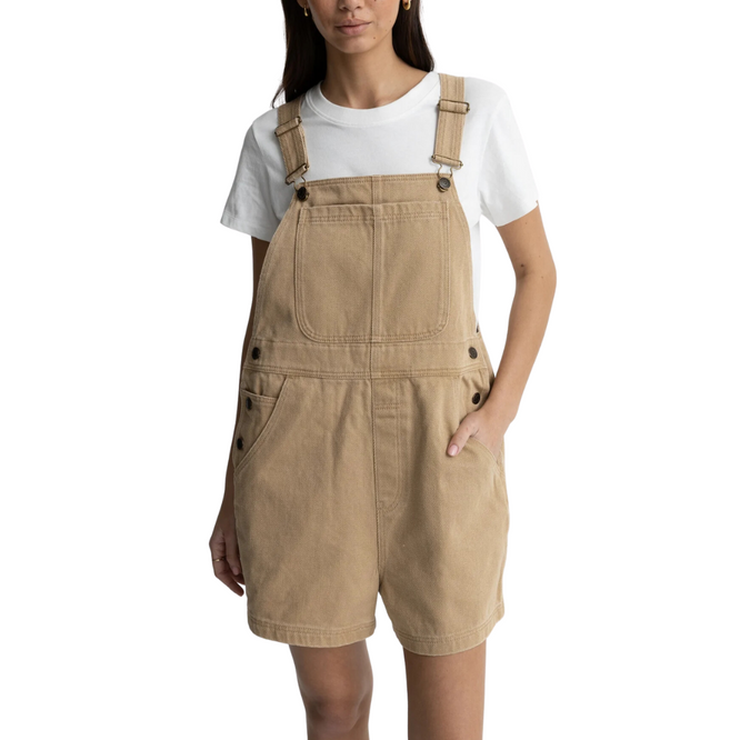 Womens Tide Shorts Overall Caramel