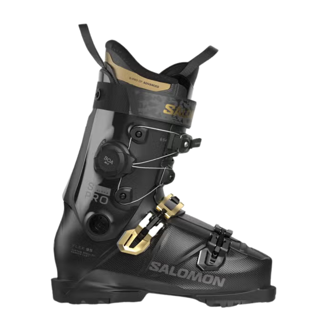 Womens S/Pro Alpha C Boa 95W 2027 Black/ Gold Met / Dark Grey Met