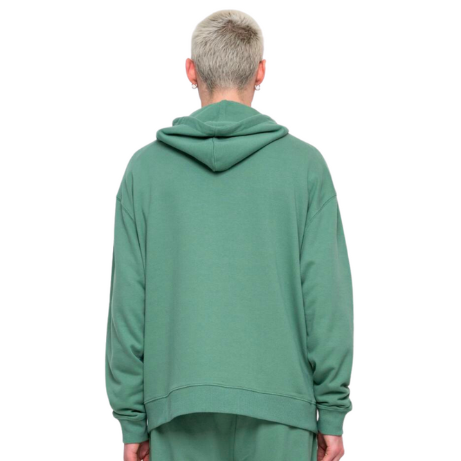 Classic Label Hoodie Mineral Green