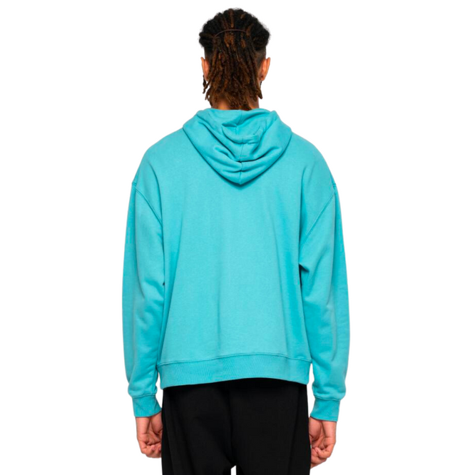 Classic Label Hoodie Turquoise