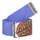 Crop Dot Belt Sapphire