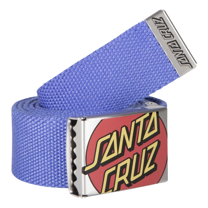 Crop Dot Belt Sapphire