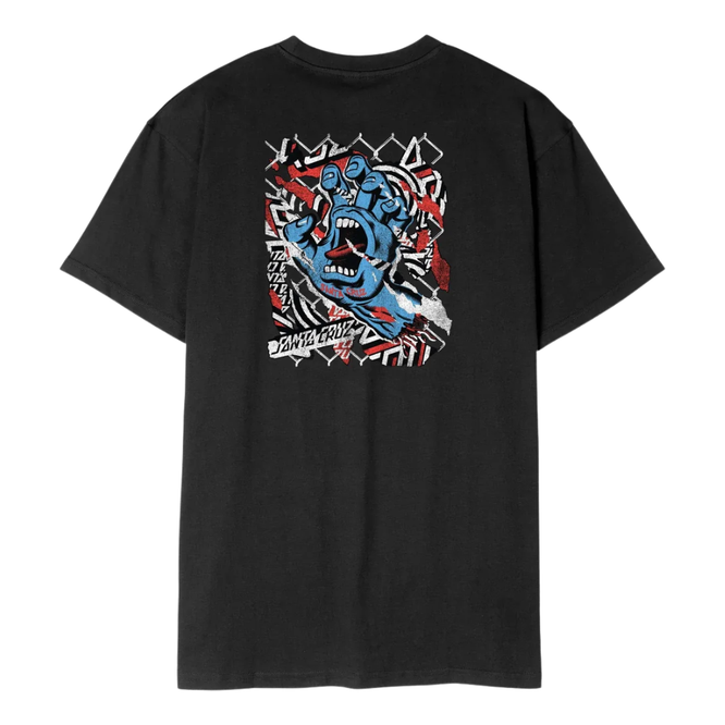 Damaged Hand T-Shirt Black