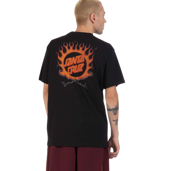 Forging Dot T-Shirt Black