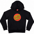 Kids Classic Dot Hoodie Black