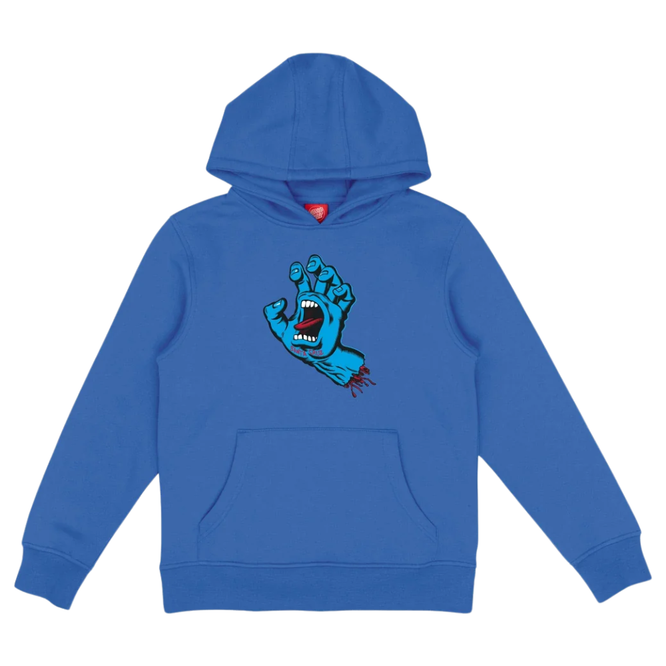 Kids Screaming Hand Hoodie Sapphire