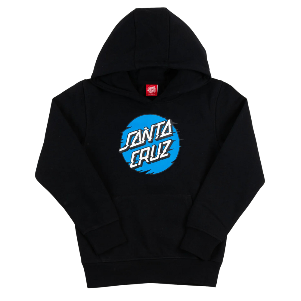 Santa Cruz Kids Vivid Other Dot Front Hoodie Black Stoked Boardshop santa-cruz-kids-vivid-other-dot-front-hoodie-black-stoked-boardshop