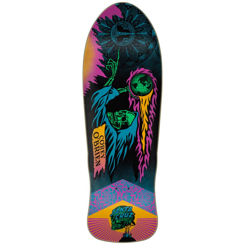O'Brien Reaper 9.8" Black Skateboard Deck