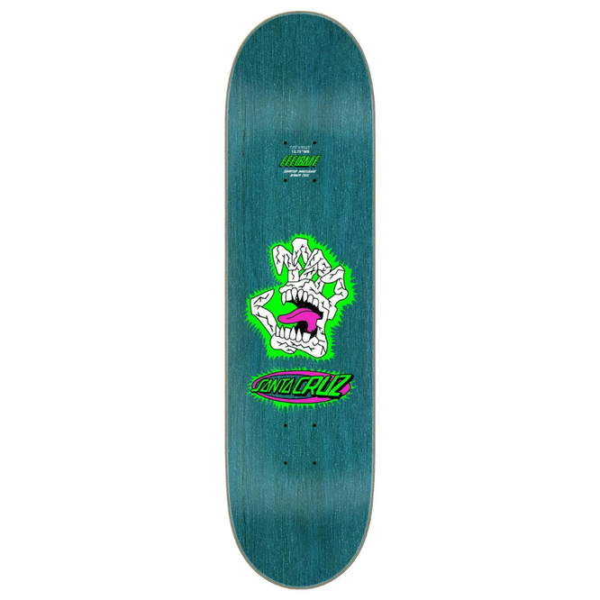 Scribble Head Feel Base Orange 7.75" Skateboard Deck