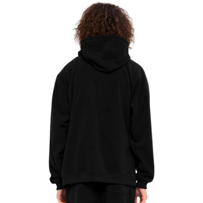 Strip Polar Hoodie Black