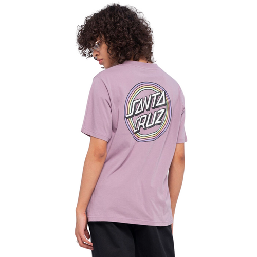 T-shirt à pois Bow Womens Lilac Chalk