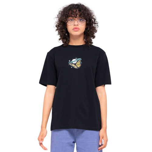 Womens - Daisy Moon Dot - T-shirt noir
