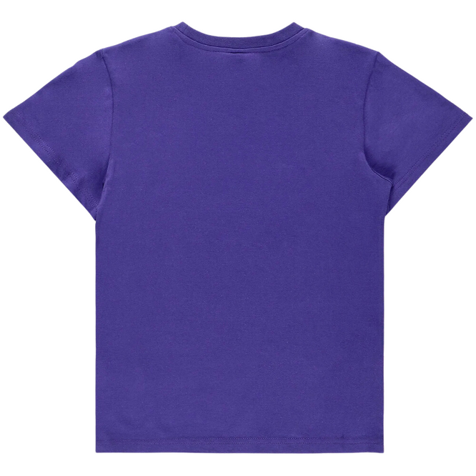 Kids Flamed Not A Dot Front T-Shirt Navy Blue