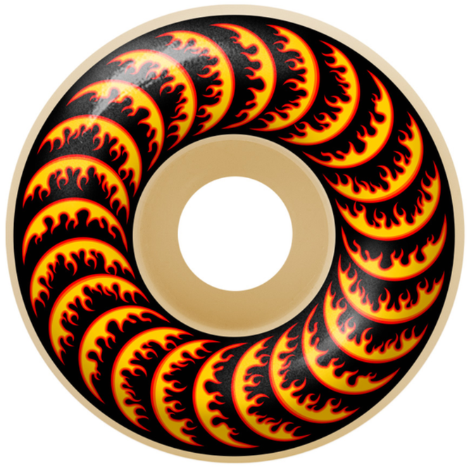 Formula Four Classic Flame 52mm 99a Spitfire xThrasher Skateboard Wheels