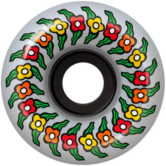 Gonz Flower 80HD 54mm Clear Skateboard Wheels