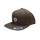 Classic Shield Snapback Cap Tan
