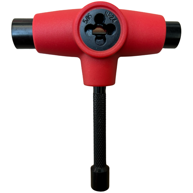 Full Metal Skate Tool Axle Rethreader Red