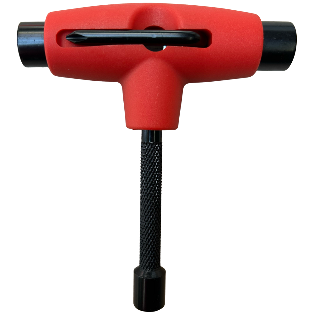 Stoked Board Co Full Metal Skate Tool Axle Rethreader Red – Stoked ...