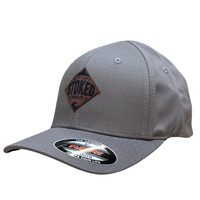 Kids Alpine Fitted Cap Grey