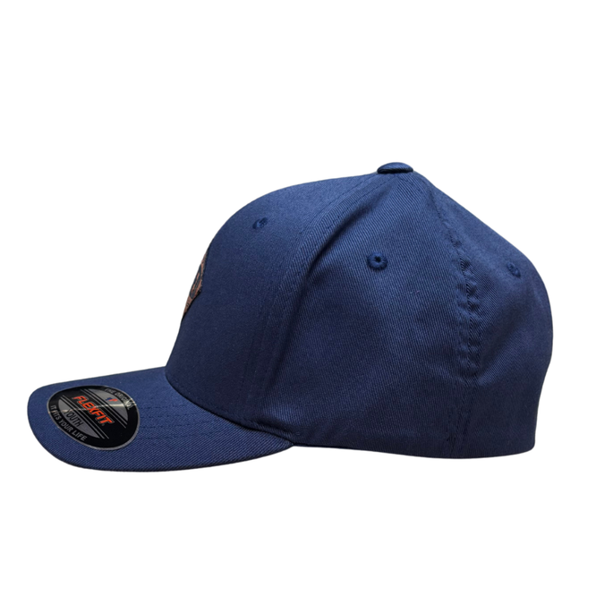 Kids Alpine Fitted Cap Navy