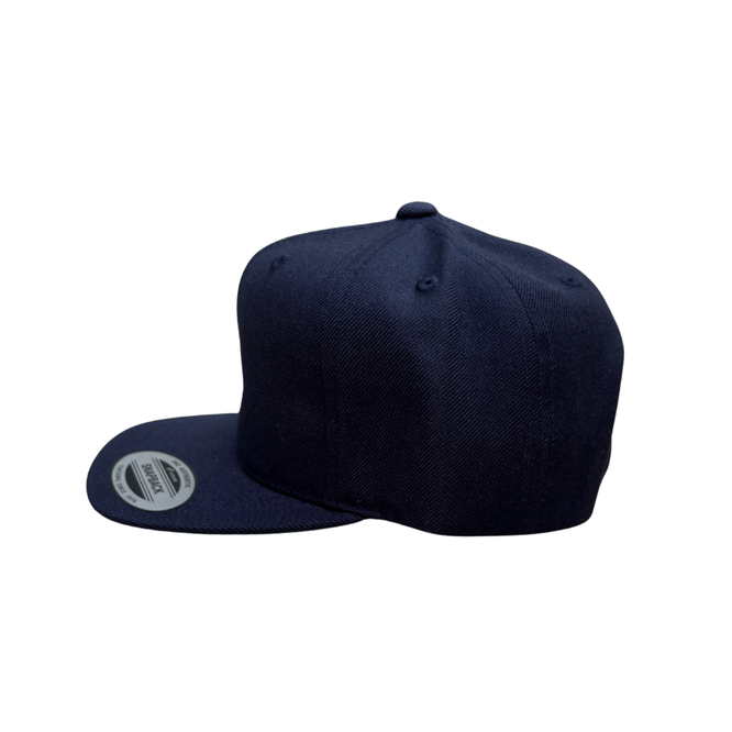 Kids Classic Shield Snapback Cap Dark Navy
