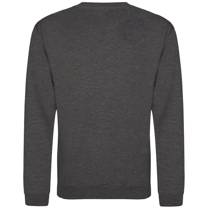 Mini Script Sweater Charcoal Heather