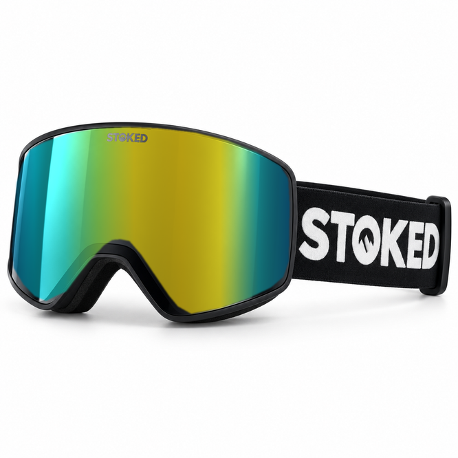 Summit HD Revo Gold + Yellow Lens 2027 Ski & Snowboard Goggles