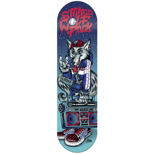 Wolf Pack Louloup Skateboard Deck