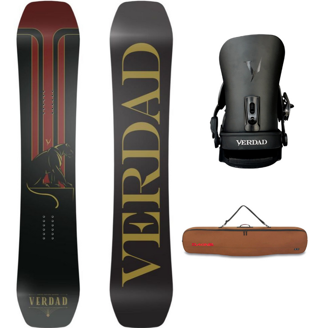 Emperor 156 Snowboard + V Pro Snowboard Bindings + Pipe Snowboard Bag Bison 157
