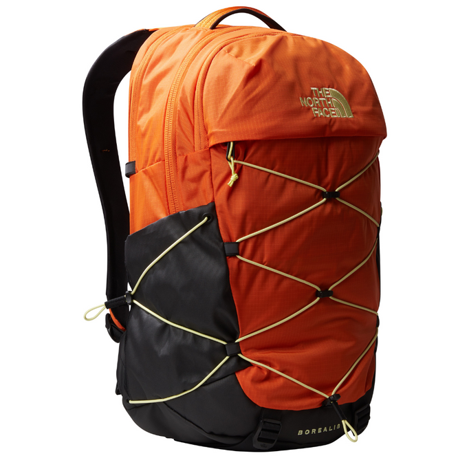 Borealis Backpack Mandarin/TNF Black/Sun Sprite