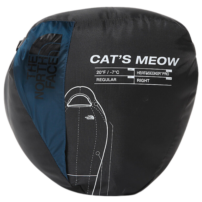 Cat's Meow Regular Eco-Sleeping Bag Banff Blue/Tin Grey