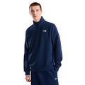 Essential Simple Dome 1/4 Zip Hoodie Pale Grey