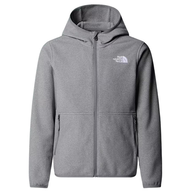 Kids Glacier Full Zip Fleece Jacket Mid Grey Heather