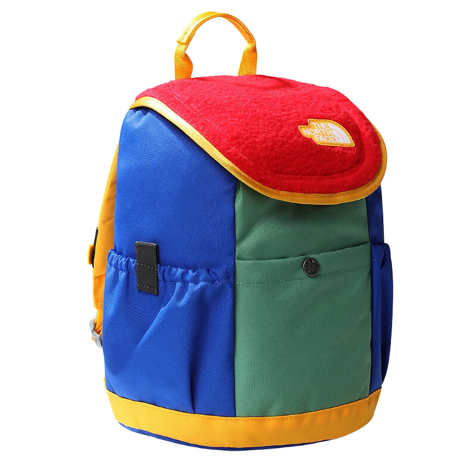 Kids Mini Explorer Backpack TNF Red/Deep Grass Green/TNF Blue/Summit Gold