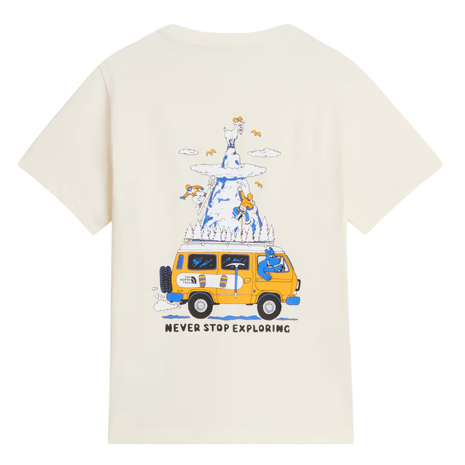 Kids Outdoor T-Shirt White Dune