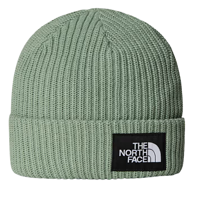 Kids Salty Lined Beanie Slate Moss