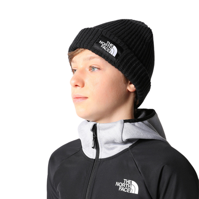 Kids Salty Lined Beanie TNF Black